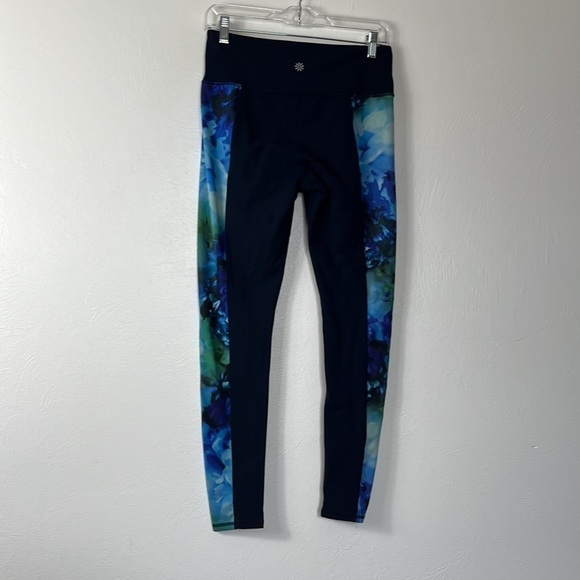 Athleta Chaturanga Bloom Floral Tight Women's M High Inseam 28" Key Pocket - Picture 15 of 16